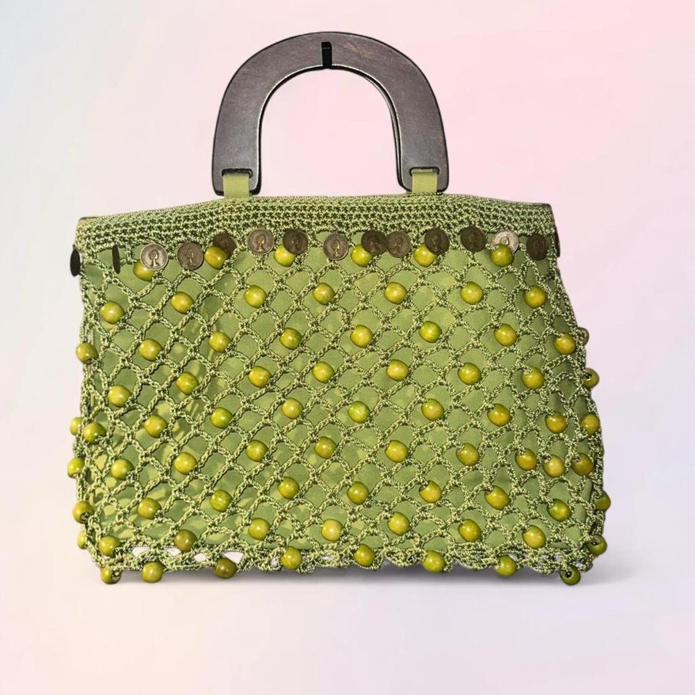 Vintage The Sak Original Hobo Bag Green - Picture 2 of 3